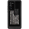 Black and White Camo American Flag Galaxy Note20 Ultra 5G Waterproof Case